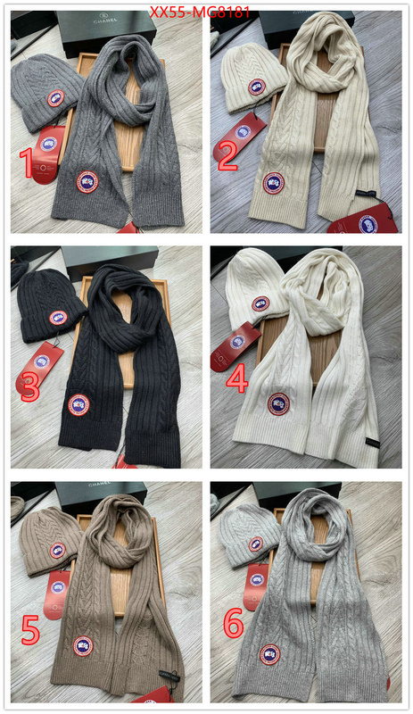 Scarf-Canada Goose designer fake ID: MG8181 $: 55USD