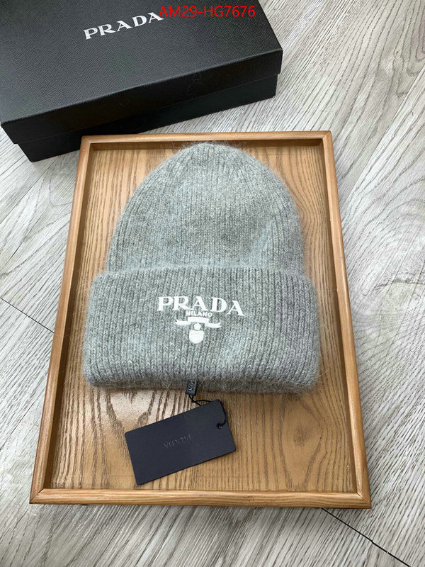 Cap (Hat)-Prada where to buy the best replica ID: HG7676 $: 29USD