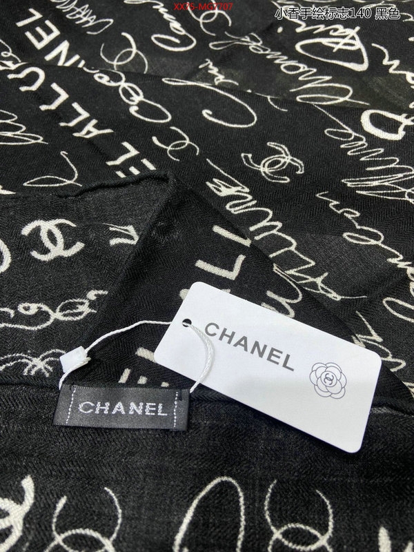 Scarf-Chanel buy cheap ID: MG7707 $: 75USD