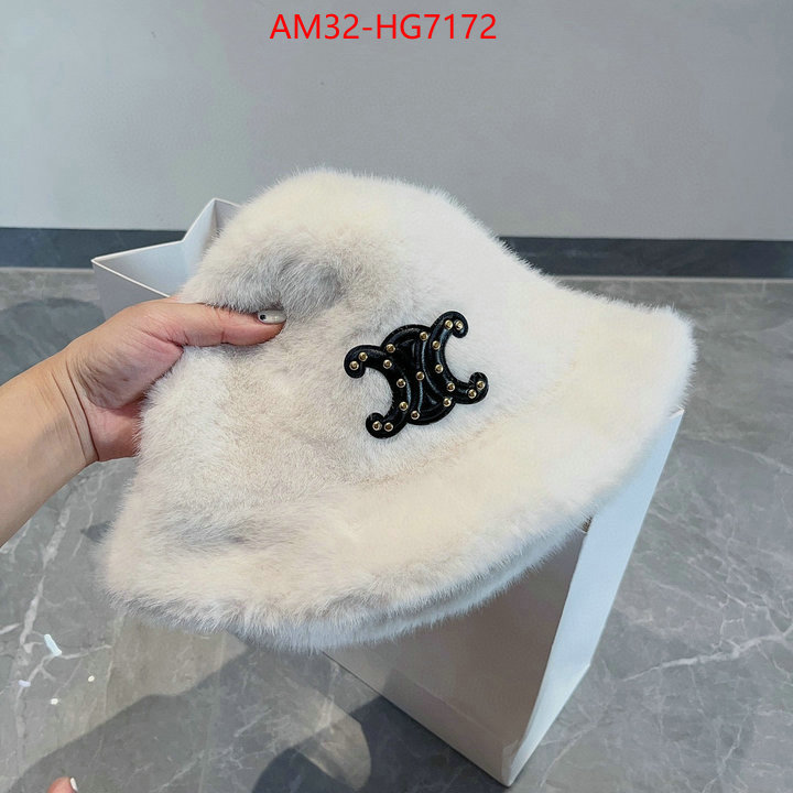 Cap(Hat)-Celine where quality designer replica ID: HG7172 $: 32USD