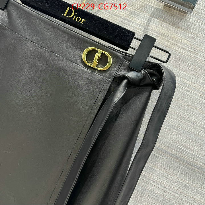 Clothing-Dior online from china designer ID: CG7512 $: 229USD