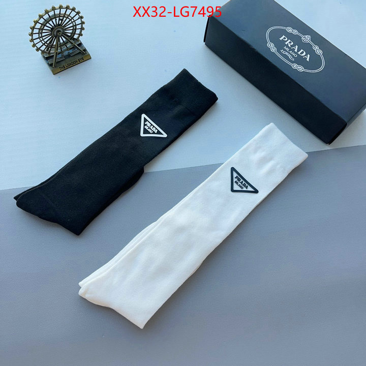 Sock-Prada buy the best replica ID: LG7495 $: 32USD