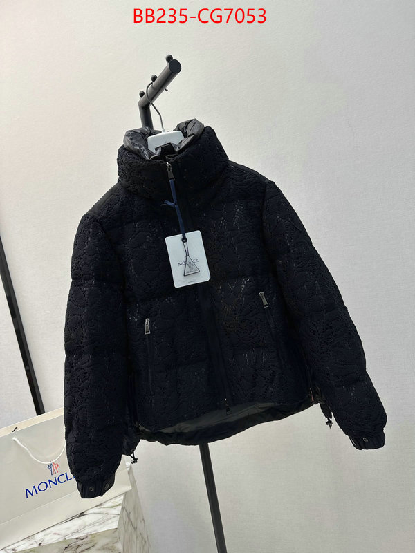 Down jacket Men-Moncler where can you buy replica ID: CG7053 $: 235USD