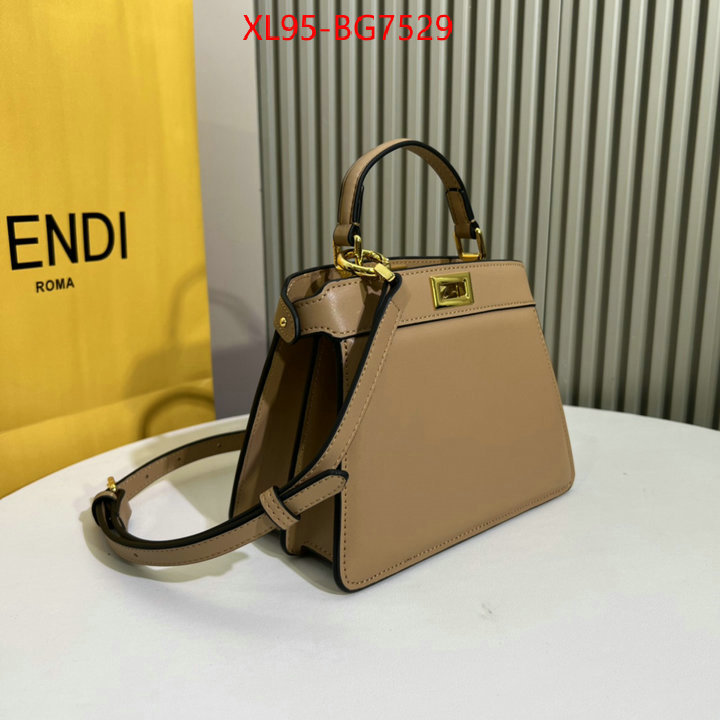 Fendi Bags(4A)-Peekaboo brand designer replica ID: BG7529 $: 95USD,