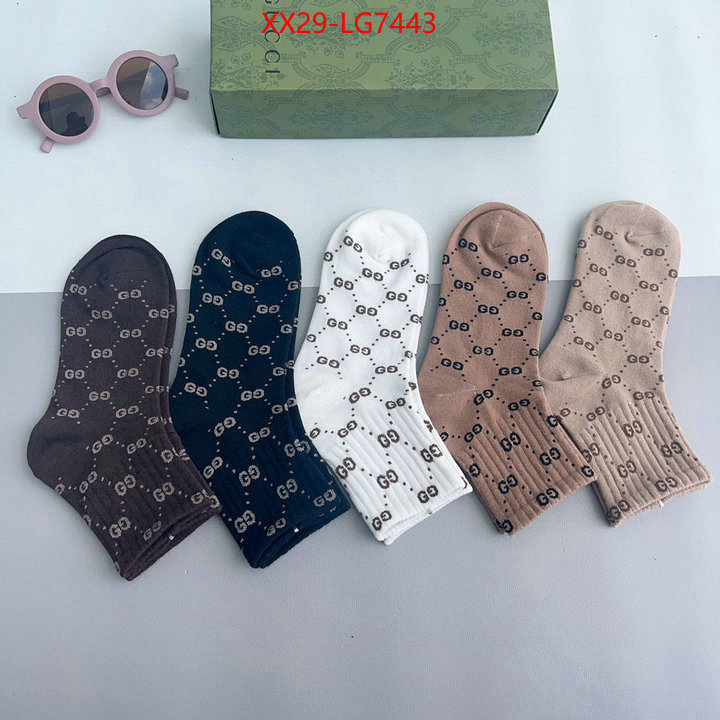 Sock-Gucci wholesale ID: LG7443 $: 29USD