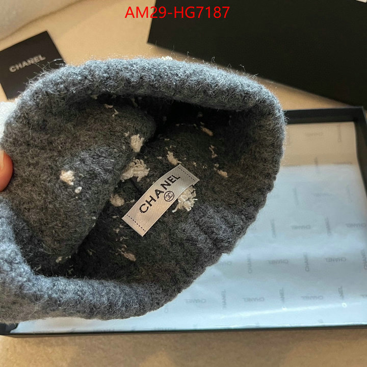 Cap (Hat)-Chanel every designer ID: HG7187 $: 29USD