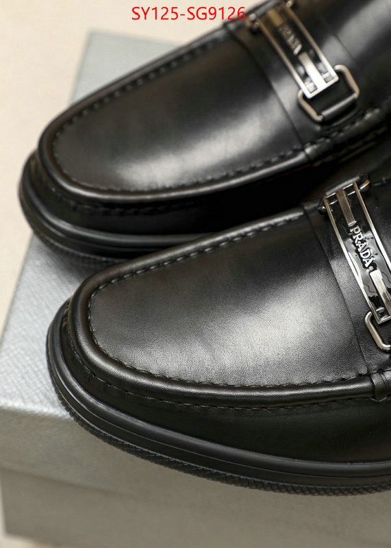 Men shoes-Prada replica aaaaa designer ID: SG9126 $: 125USD