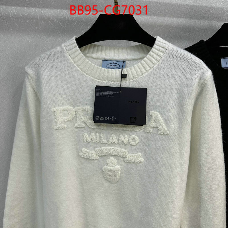 Clothing-Prada what best replica sellers ID: CG7031 $: 95USD