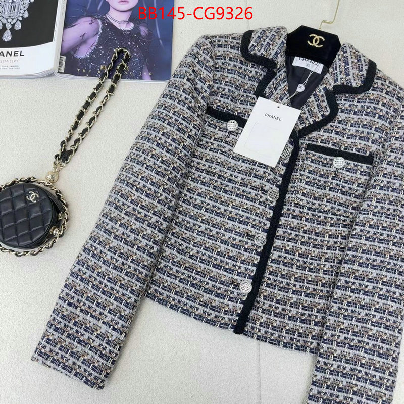 Clothing-Chanel top grade ID: CG9326 $: 145USD