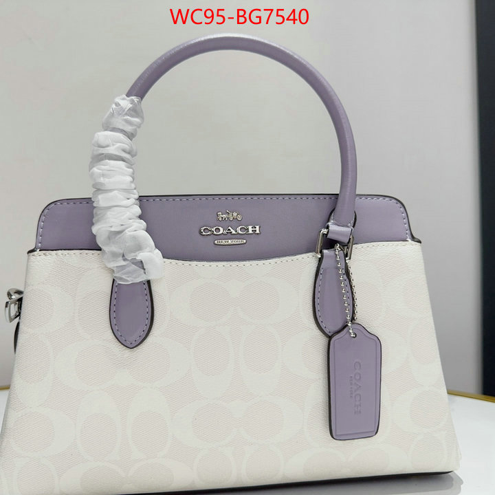 Coach Bags(4A)-Handbag- counter quality ID: BG7540 $: 95USD,