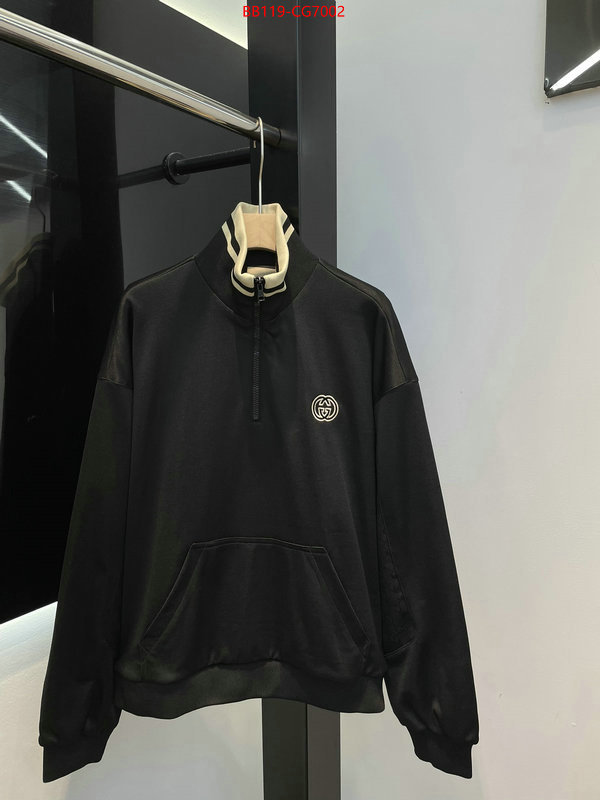 Clothing-Gucci is it illegal to buy ID: CG7002 $: 119USD