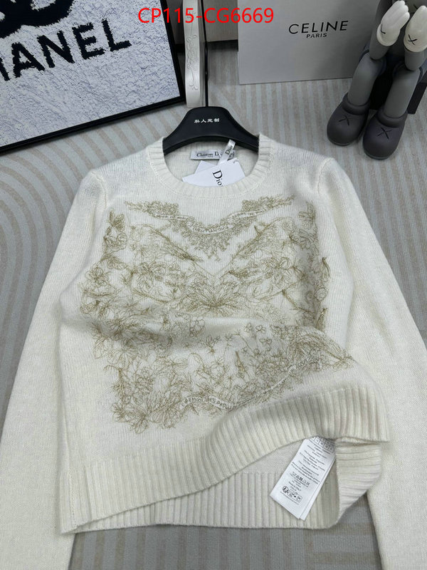 Clothing-Dior from china 2023 ID: CG6669 $: 115USD