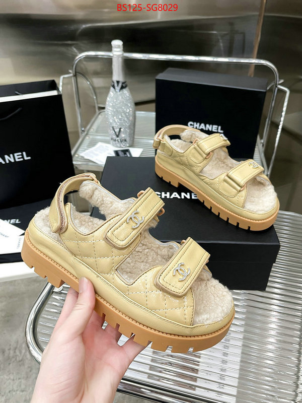 Women Shoes-Chanel for sale cheap now ID: SG8029 $: 125USD