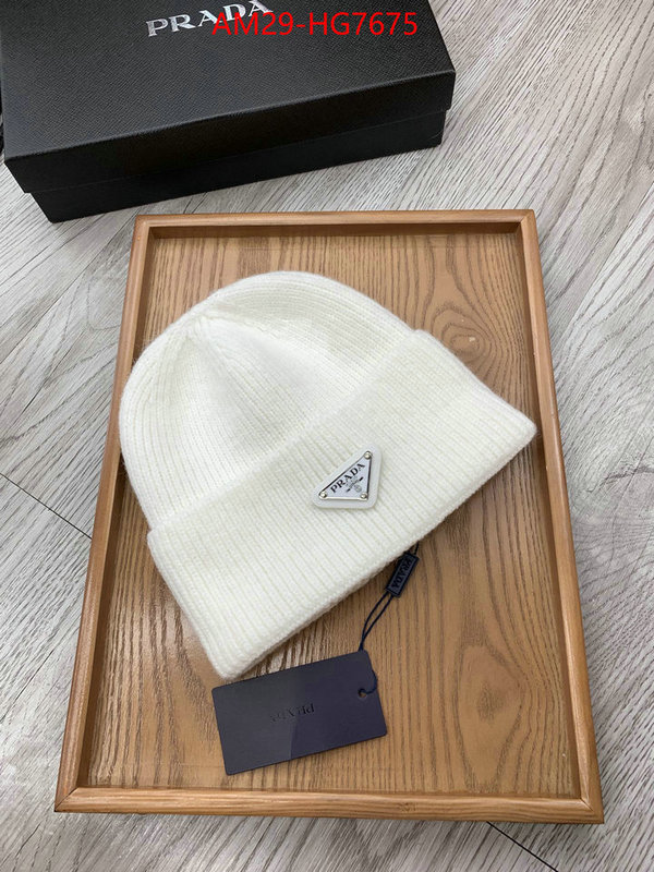 Cap (Hat)-Prada wholesale china ID: HG7675 $: 29USD