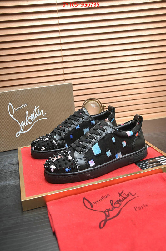 Men Shoes-Christian Louboutin 1:1 replica ID: SG6735 $: 105USD