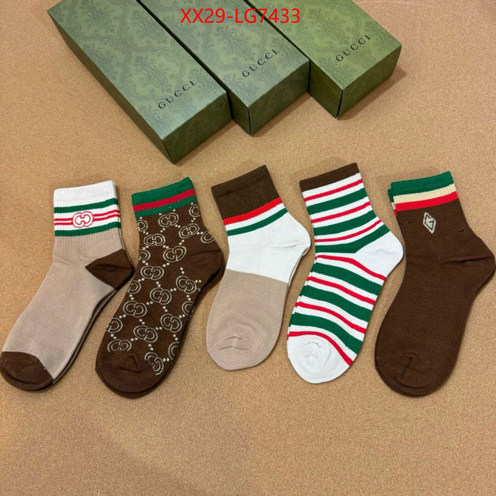 Sock-Gucci online sale ID: LG7433 $: 29USD