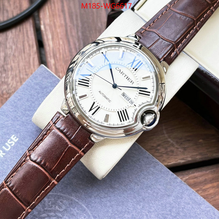 Watch(TOP)-Cartier is it ok to buy replica ID: WG6617 $: 185USD