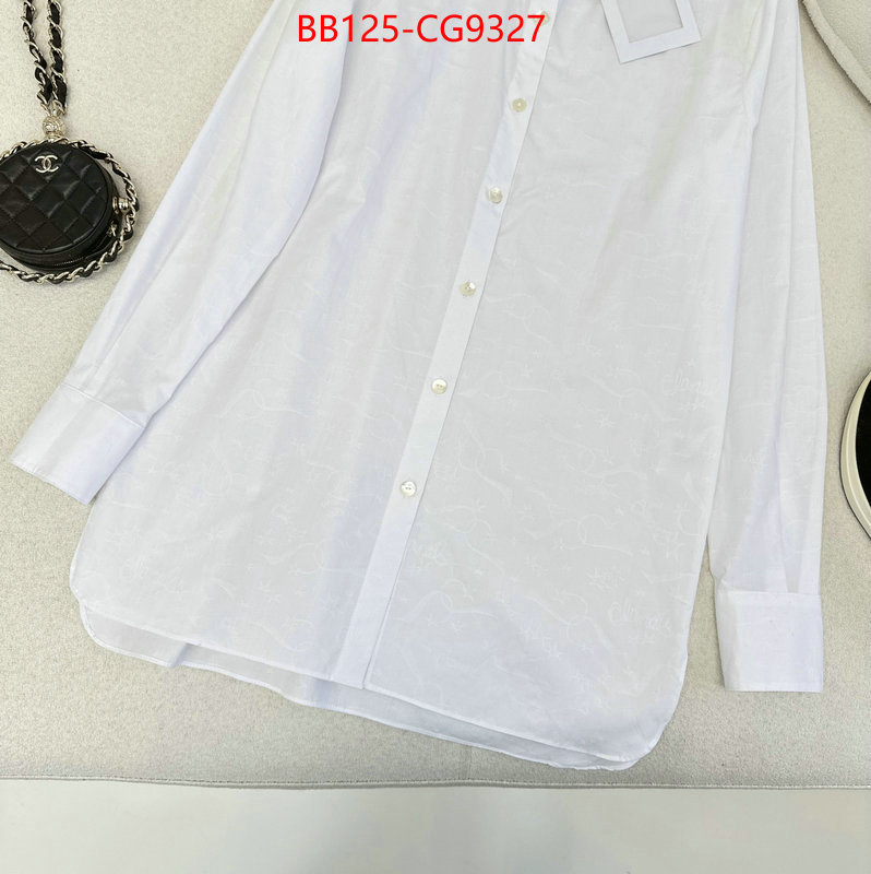 Clothing-Chanel top fake designer ID: CG9327 $: 125USD