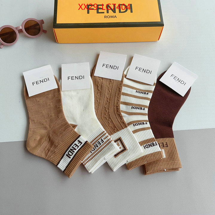 Sock-Fendi customize the best replica ID: LG7404 $: 29USD