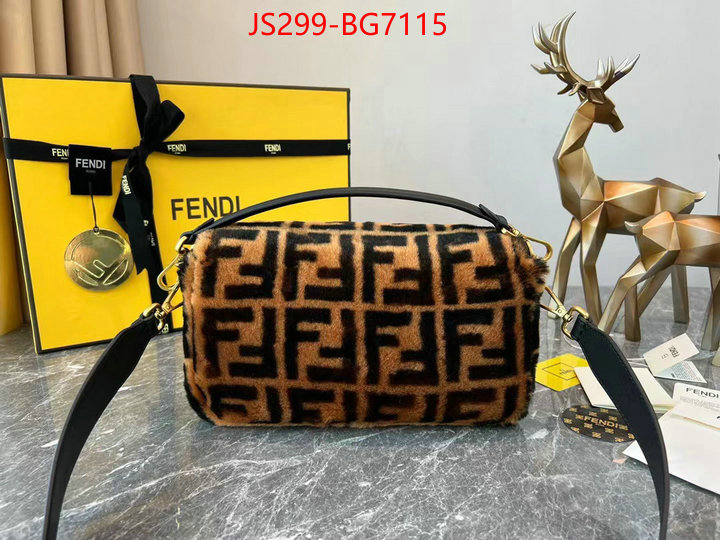 Fendi Bags(TOP)-Baguette luxury fake ID: BG7115 $: 299USD