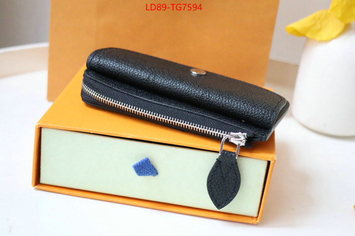 LV Bags(TOP)-Wallet unsurpassed quality ID: TG7594 $: 89USD,