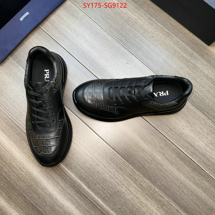 Men shoes-Prada replica sale online ID: SG9122 $: 175USD