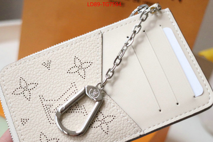 LV Bags(TOP)-Wallet unsurpassed quality ID: TG7594 $: 89USD,