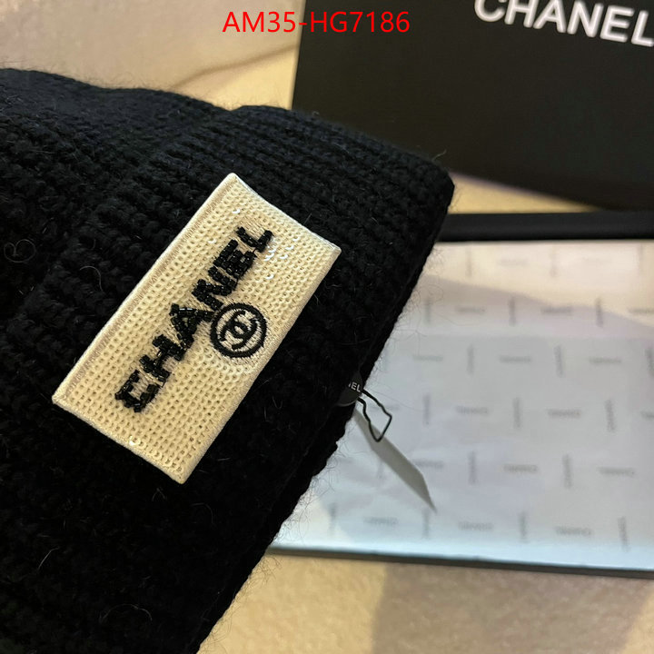Cap (Hat)-Chanel we provide top cheap aaaaa ID: HG7186 $: 35USD