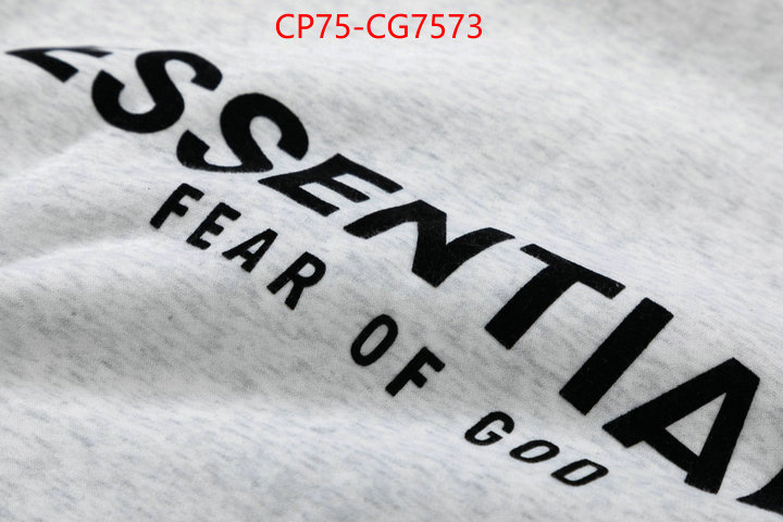 Clothing-Essentials what is a counter quality ID: CG7573 $: 75USD