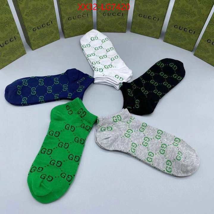 Sock-Gucci aaaaa customize ID: LG7420 $: 32USD