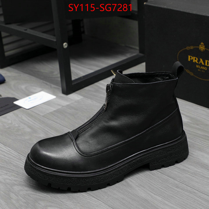 Men shoes-Prada luxury 7 star replica ID: SG7281 $: 115USD