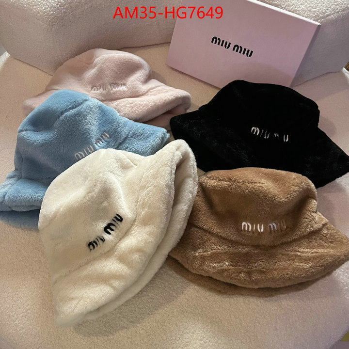 Cap(Hat)-Miu Miu best website for replica ID: HG7649 $: 35USD