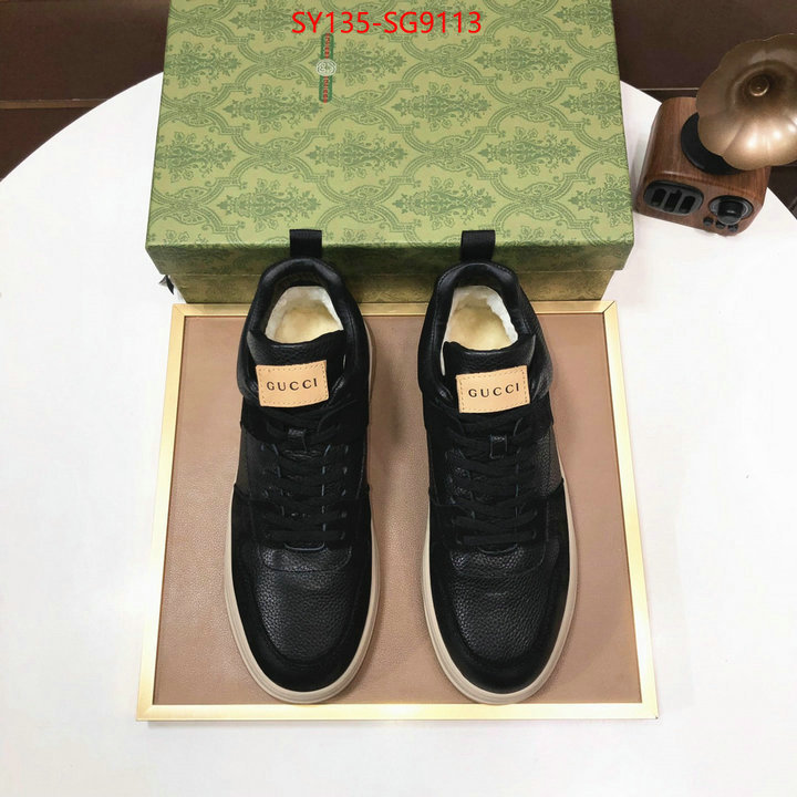 Men Shoes-Gucci designer wholesale replica ID: SG9113 $: 135USD