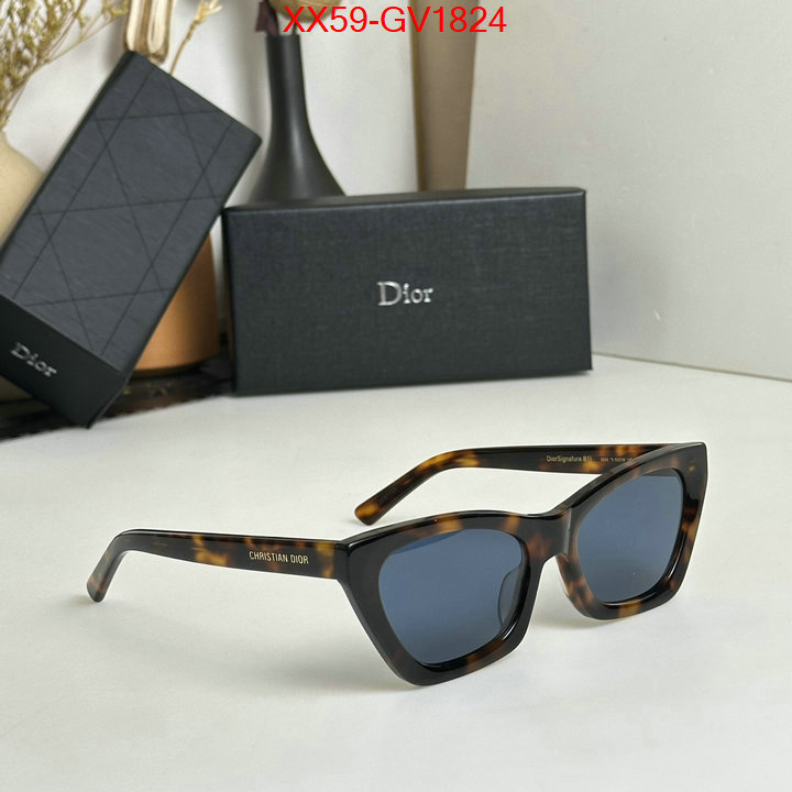 Glasses-Dior 7 star ID: GV1824 $: 59USD