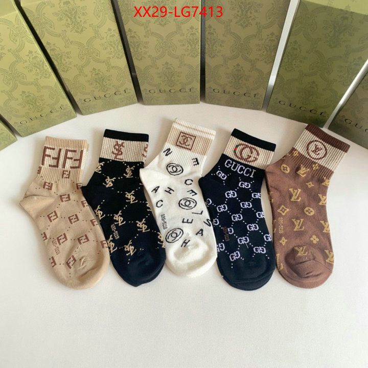 Sock-Gucci best ID: LG7413 $: 29USD