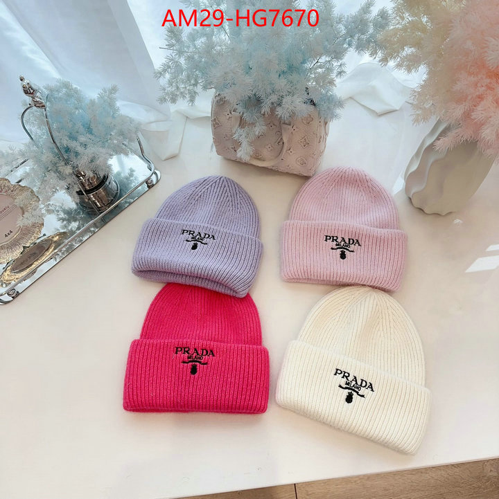 Cap (Hat)-Prada how to find replica shop ID: HG7670 $: 29USD