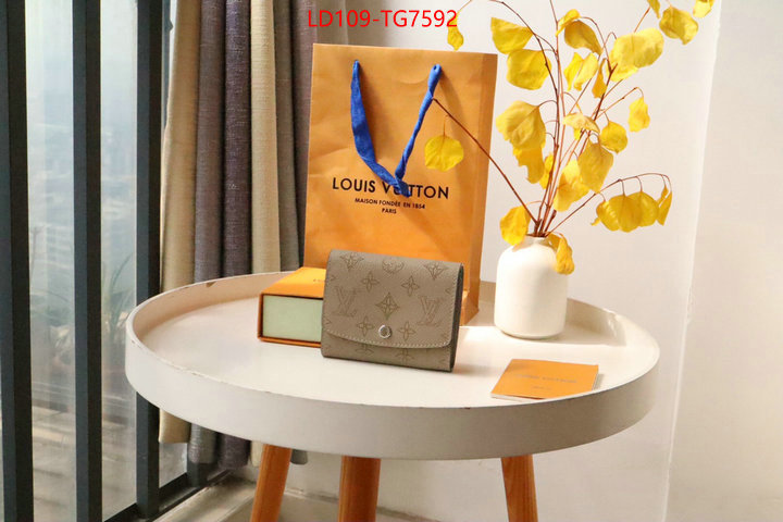 LV Bags(TOP)-Wallet fake cheap best online ID: TG7592 $: 109USD,