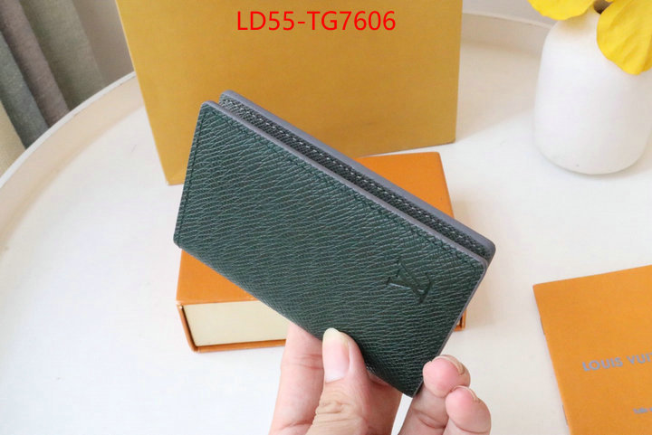 LV Bags(TOP)-Wallet high quality replica ID: TG7606 $: 55USD,