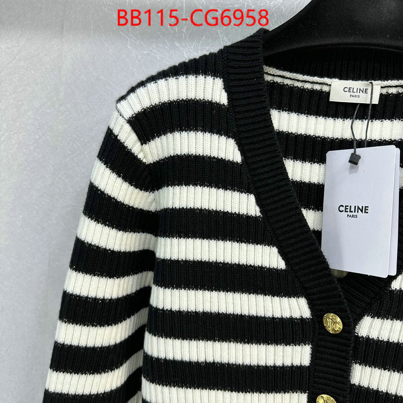 Clothing-Celine top quality ID: CG6958 $: 115USD