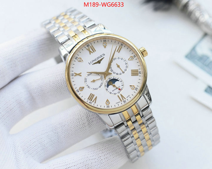 Watch(TOP)-Longines the best quality replica ID: WG6633 $: 189USD