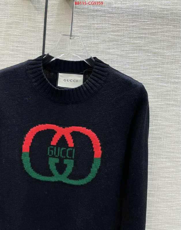 Clothing-Gucci where to buy fakes ID: CG9359 $: 115USD