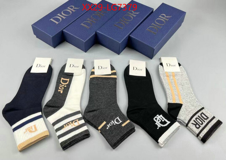 Sock-Dior wholesale sale ID: LG7379 $: 29USD
