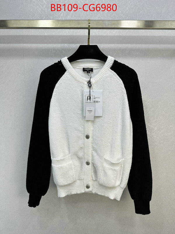 Clothing-Chanel buy 2023 replica ID: CG6980 $: 109USD