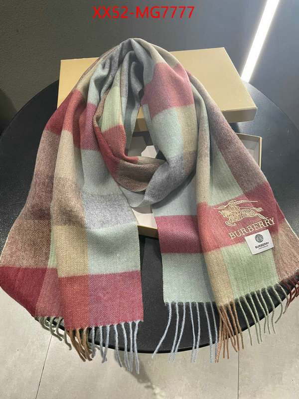 Scarf-Burberry top quality fake ID: MG7777 $: 52USD