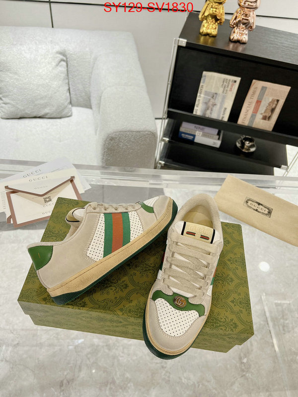 Men Shoes-Gucci high quality replica ID: SV1830 $: 129USD