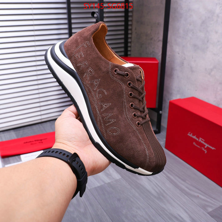 Men shoes-Ferragamo aaaaa+ replica ID: SG6815 $: 145USD