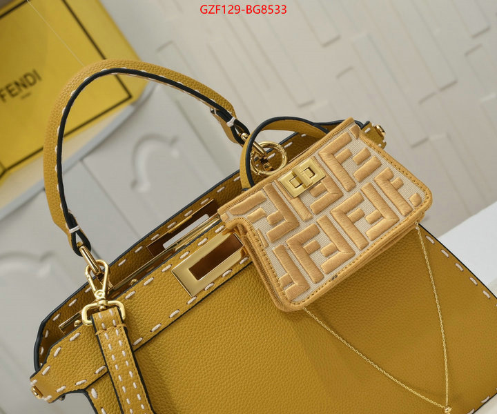 Fendi Bags(4A)-Peekaboo top grade ID: BG8533 $: 129USD