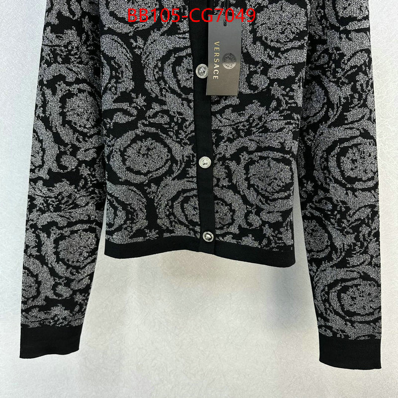 Clothing-Versace replicas buy special ID: CG7049 $: 105USD