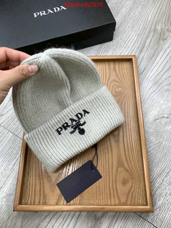 Cap (Hat)-Prada where to buy the best replica ID: HG7676 $: 29USD