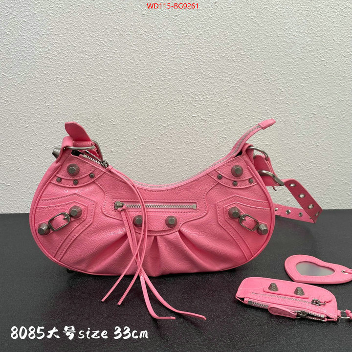 Balenciaga Bags(4A)-Le Cagole- shop cheap high quality 1:1 replica ID: BG9261 $: 115USD,